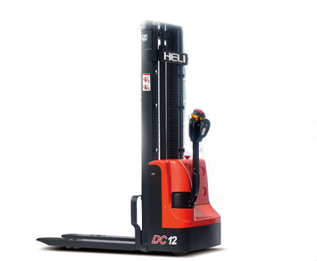 HELİ Lityum Akülü 1.2 Ton Kırmızı İstif Makinası